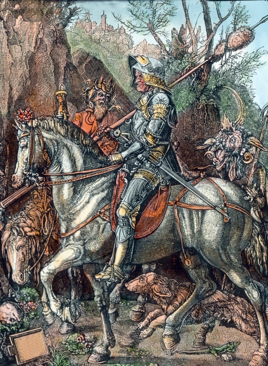 Knight, Death and Devil by Unbekannter Künstler