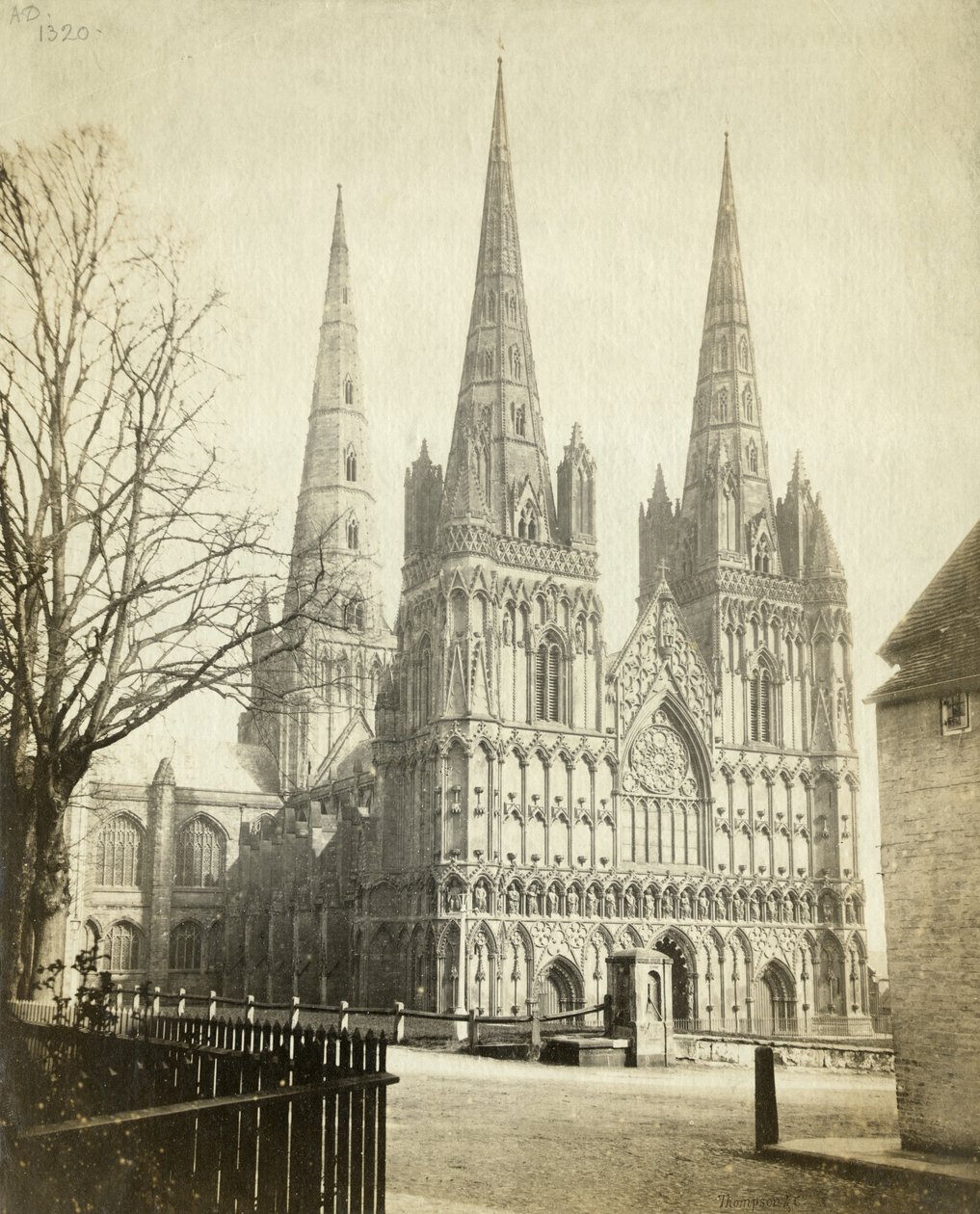 Lichfield Cathedral by Unbekannter Künstler