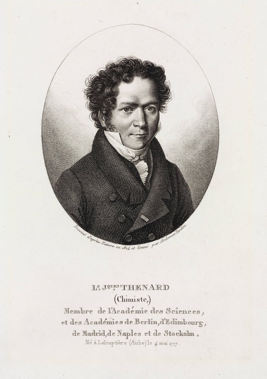 Louis Jacques Thenard by Unbekannt