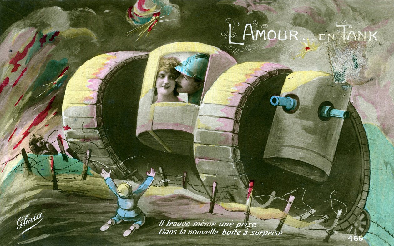Love in a Tank by Unbekannter Künstler