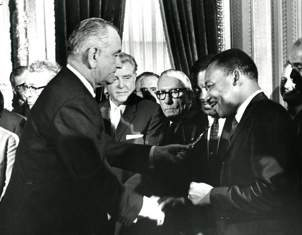 MLK - Voting Rights Bill by Benjamin Baud