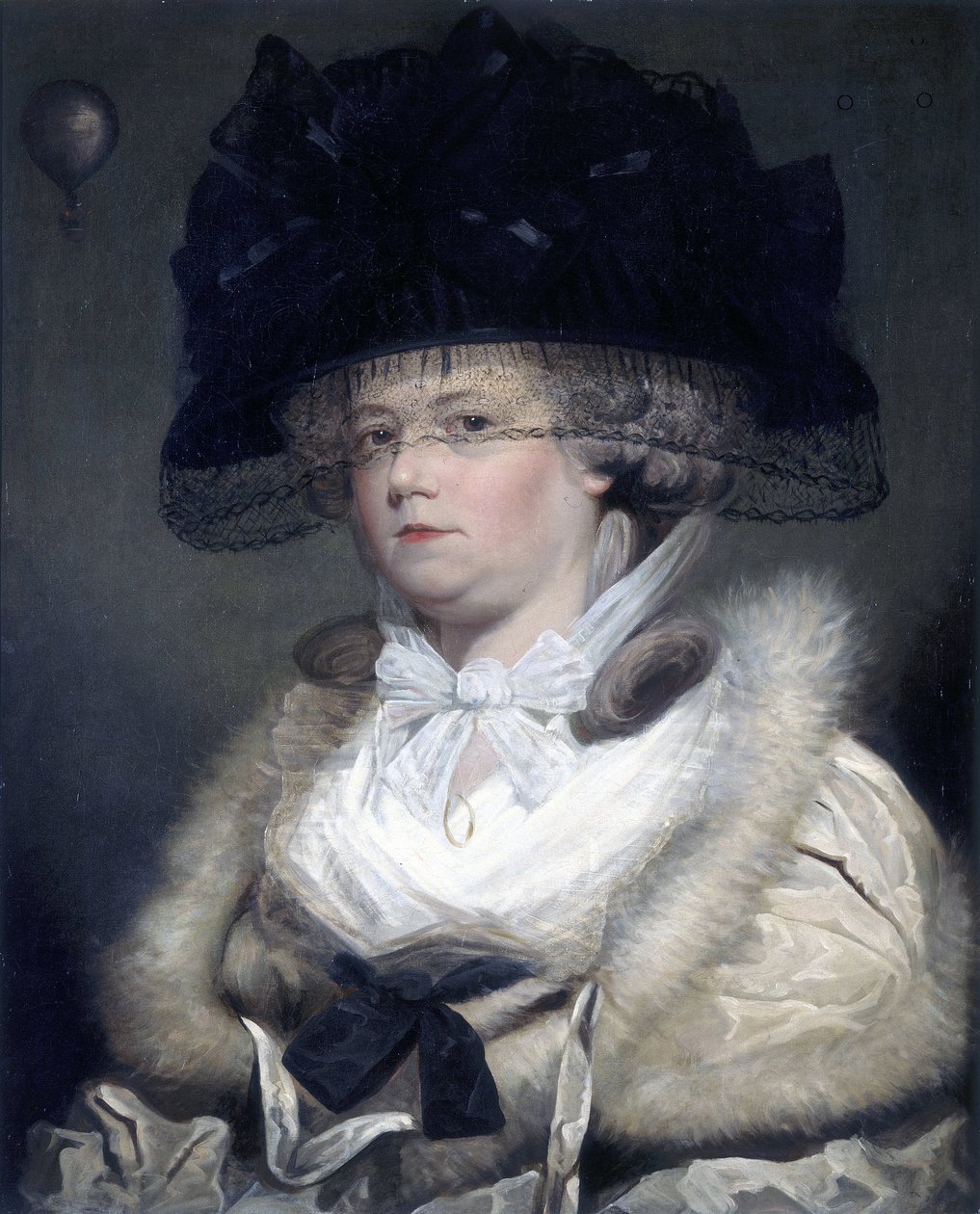 Mrs Sage, the First English Lady Balloonist by Unbekannt