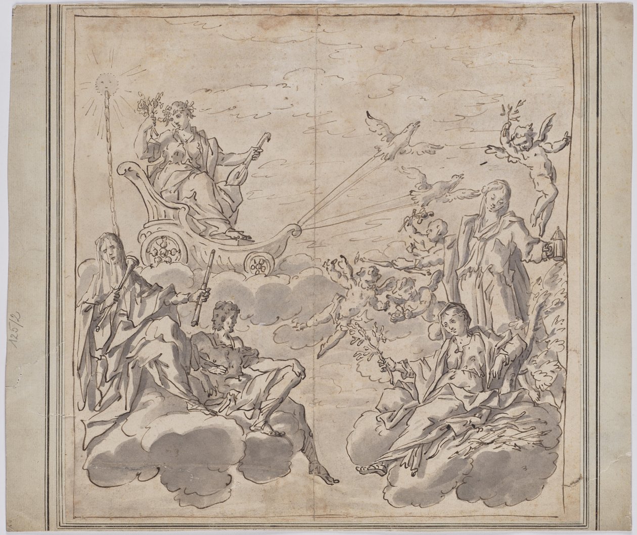 Mythological Scene by Unbekannter Künstler