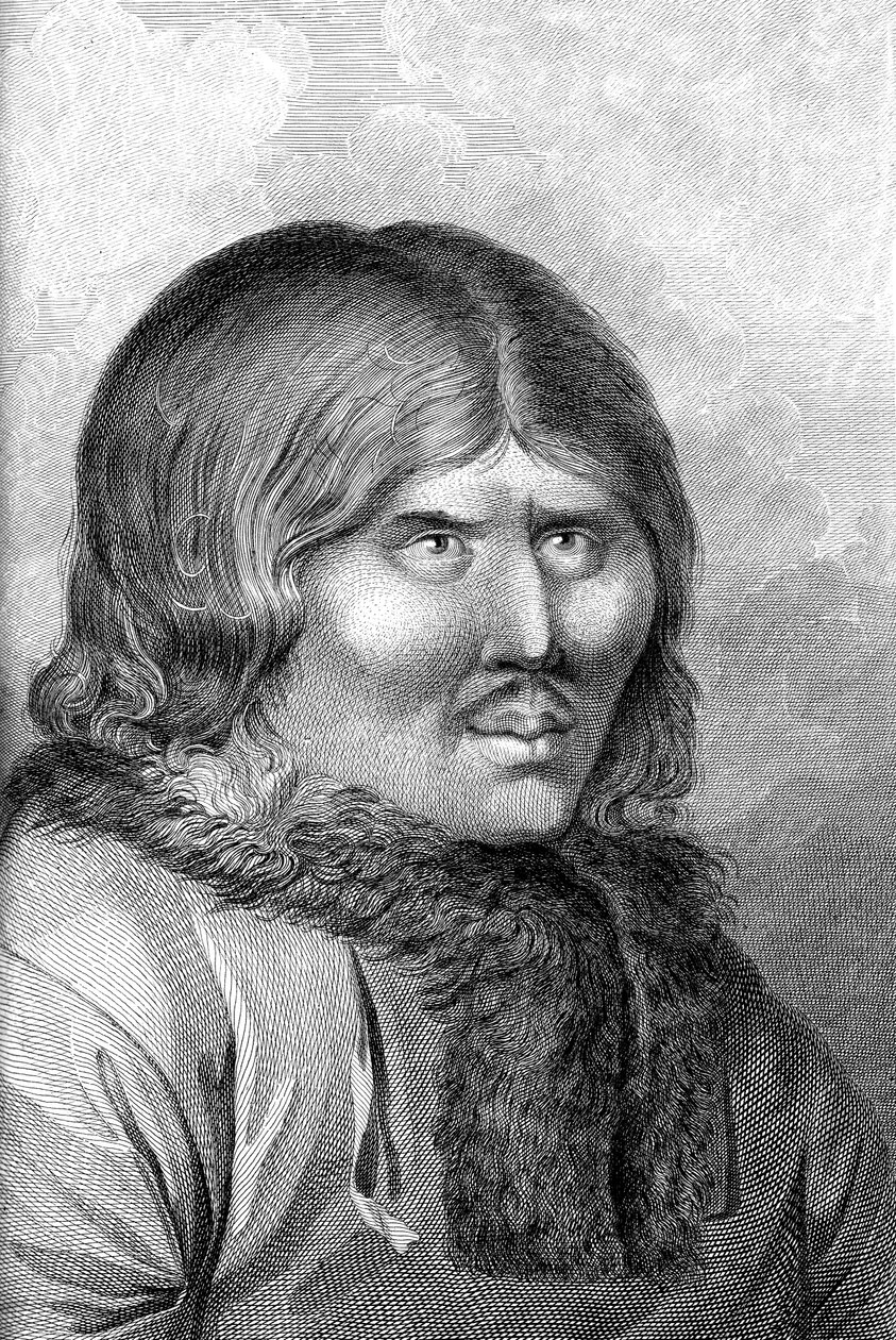 Native man from Kamchatka by Unbekannter Künstler
