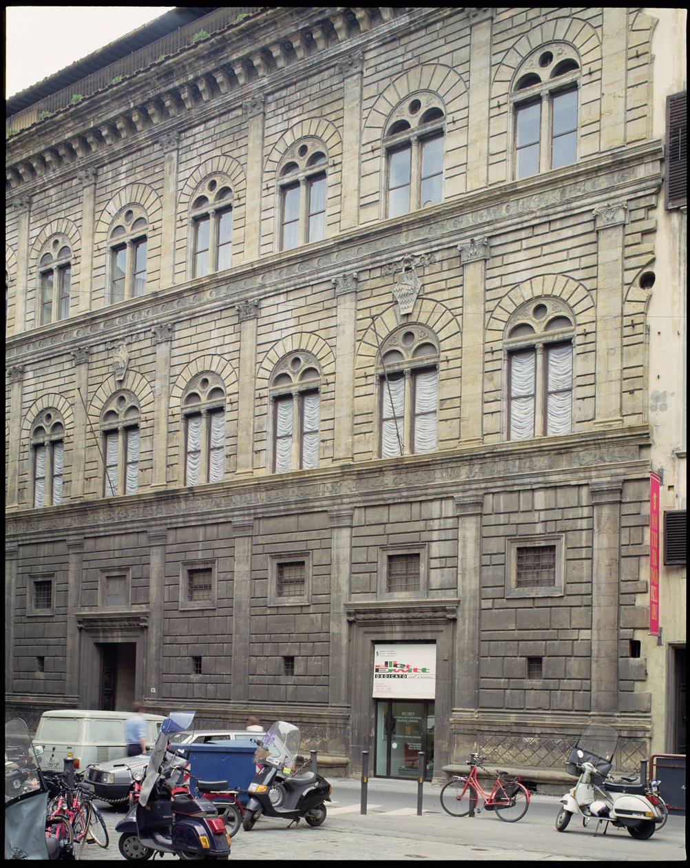 Palazzo Rucellai, Florence, built 1446-51 by Unbekannt