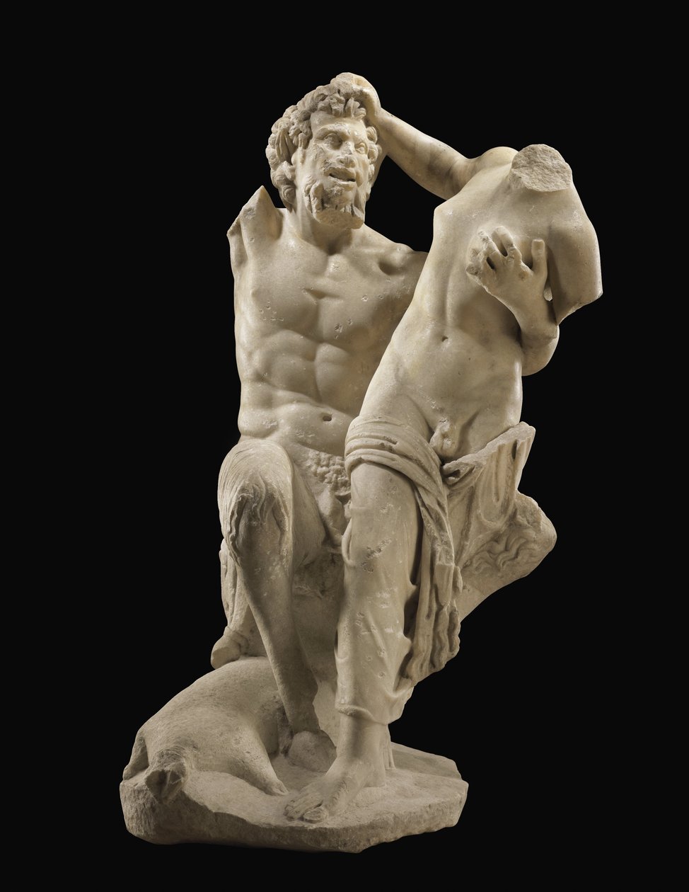 Pan and Hermaphrodite, c.1st century AD by Unbekannt