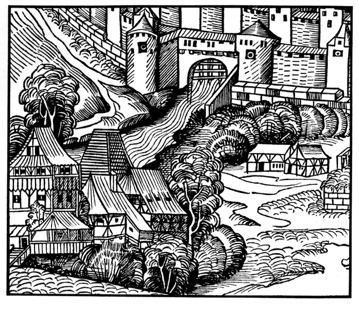Paper Mill by Unbekannter Künstler