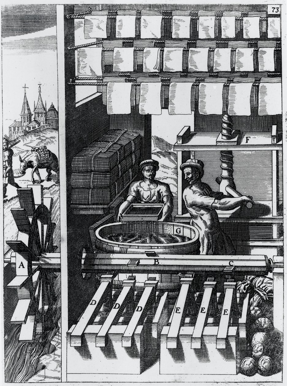 Papermaking, Germany by Unbekannt