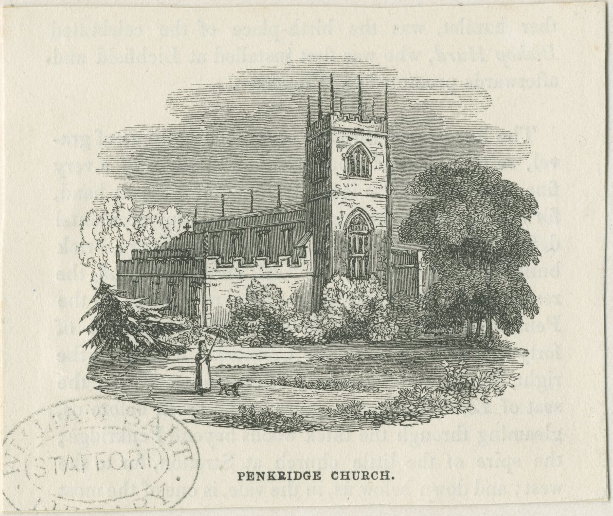 Penkridge Church by Unbekannt