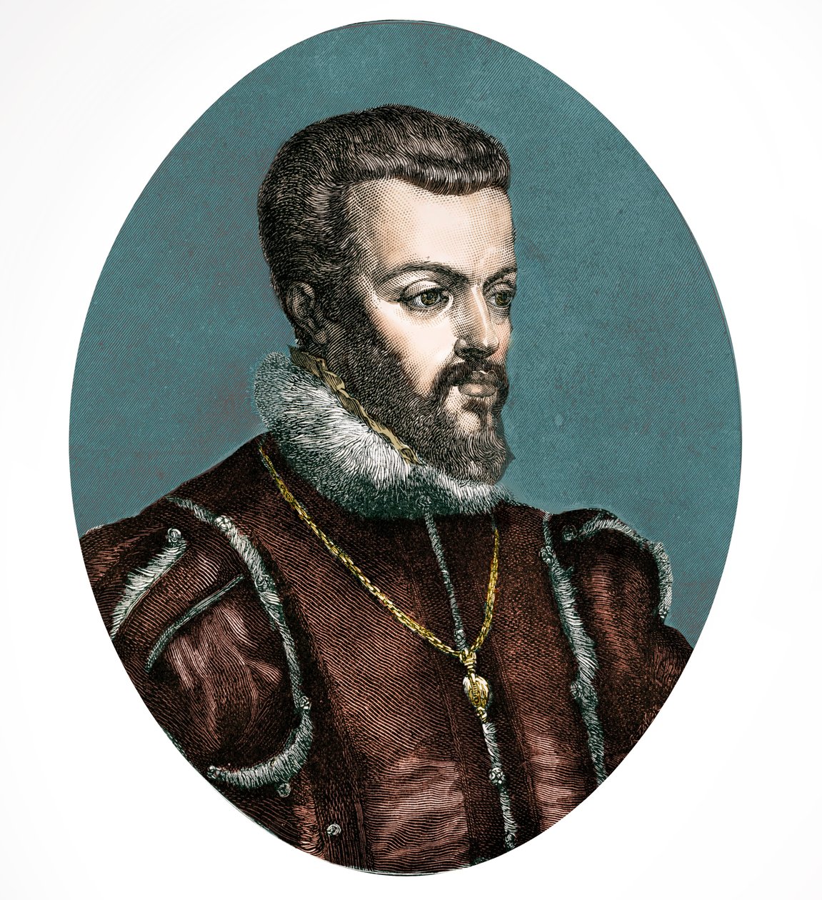 Philip II of Spain by Unbekannter Künstler