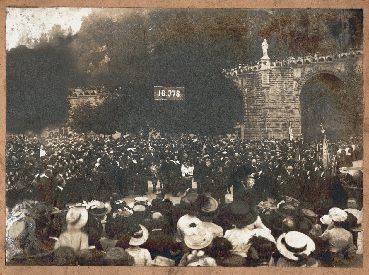 Pilgrimage of Lourdes by Unbekannter Künstler