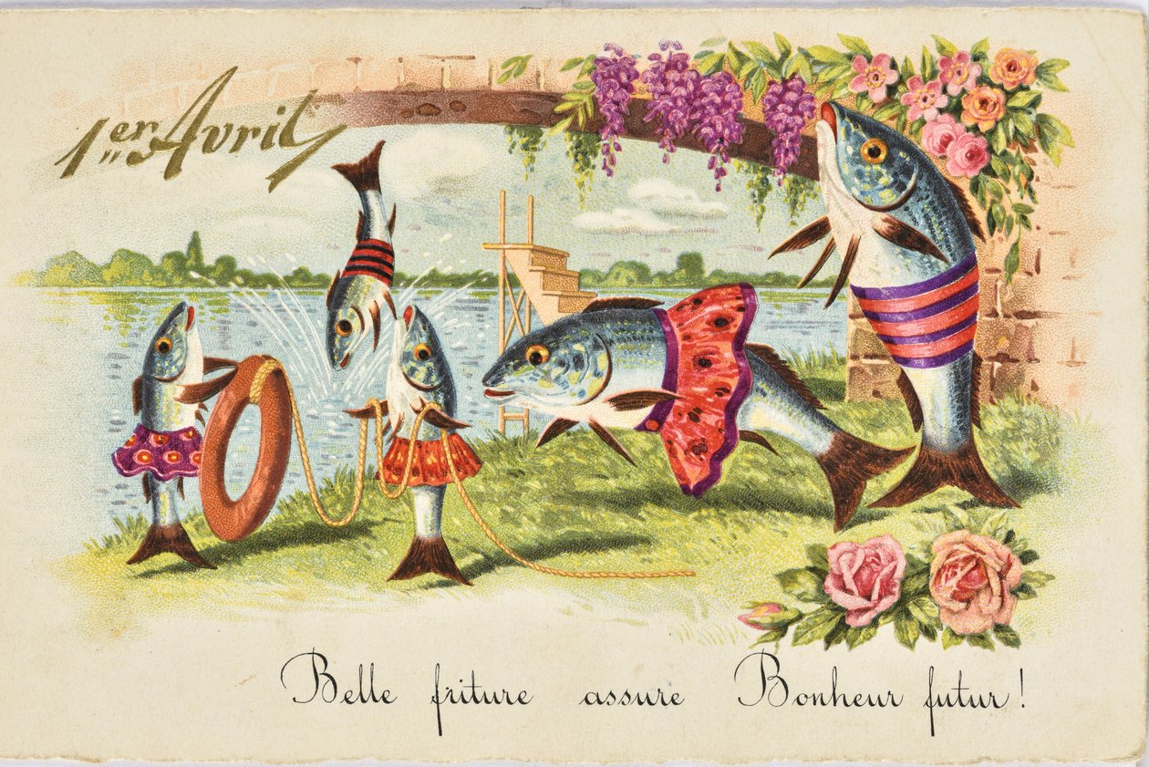 April 1st, April Fish by Unbekannt