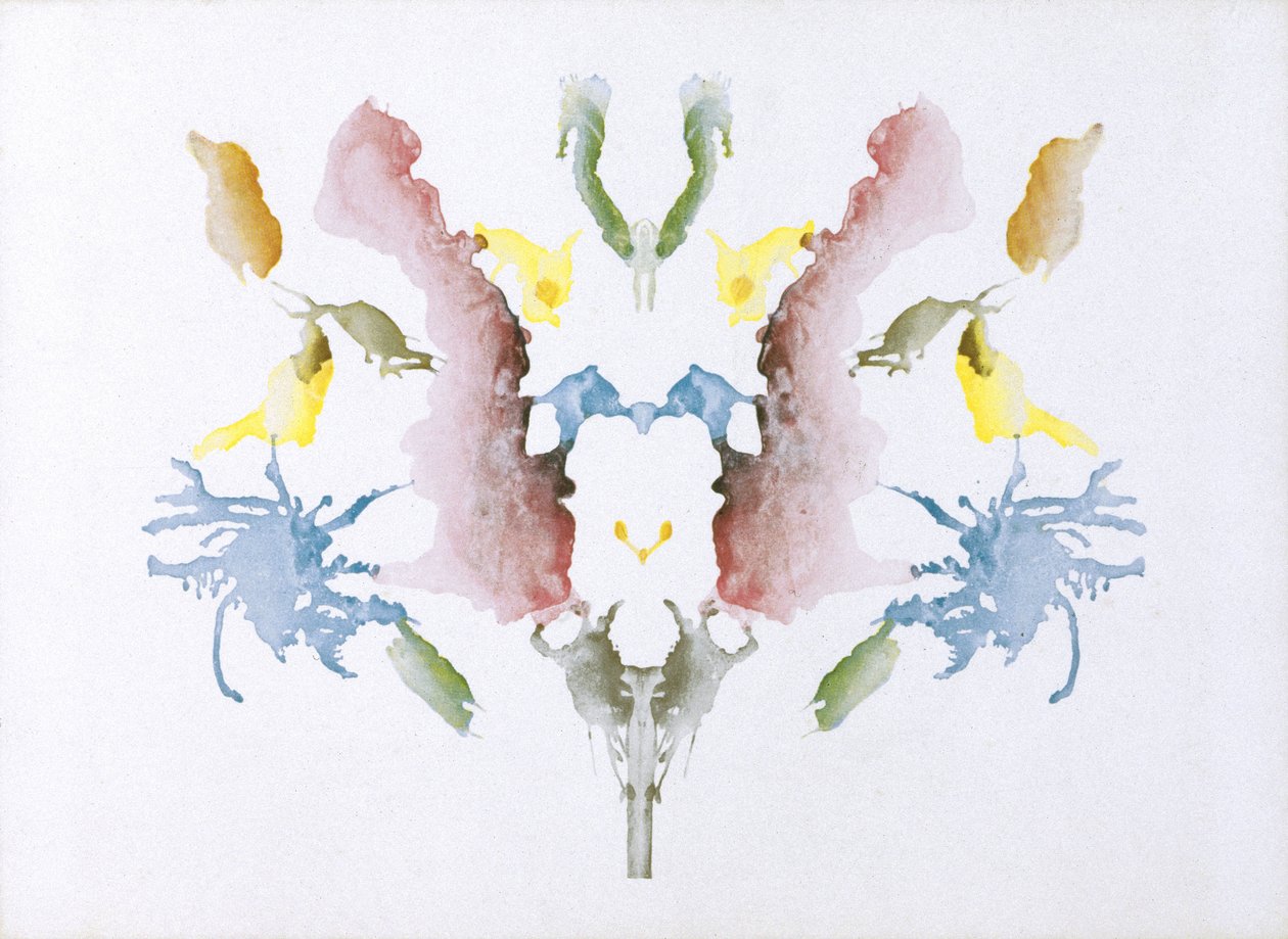 Psychological Tests Rorschach Inkblot Test by Unbekannt