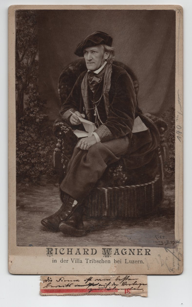 Richard Wagner (1813-1883) by Unbekannter Künstler