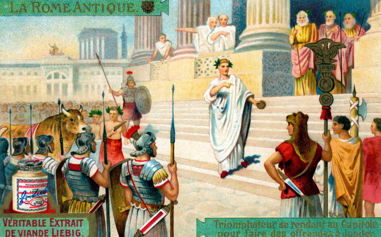 Roman Triumph - Civil Ceremony/Religious Rite by Unbekannter Künstler