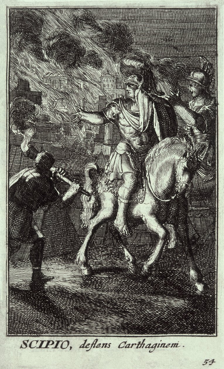 Scipio Africanus The Younger by Unbekannter Künstler