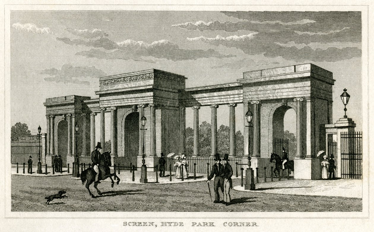 Screen, Hyde Park Corner by Unbekannt
