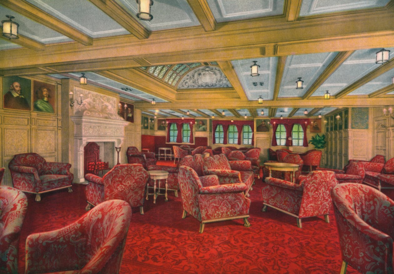 Ship Interior by Unbekannter Künstler