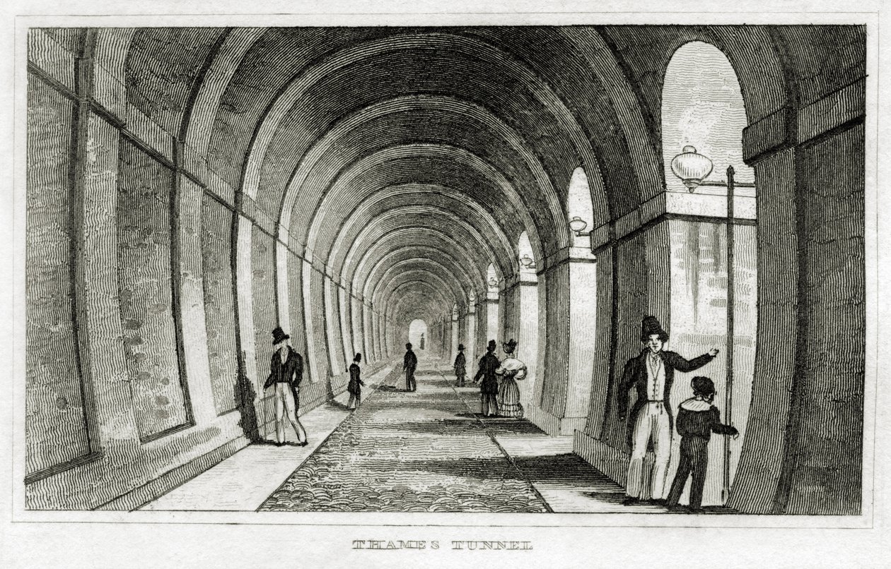 Thames Tunnel by Unbekannt