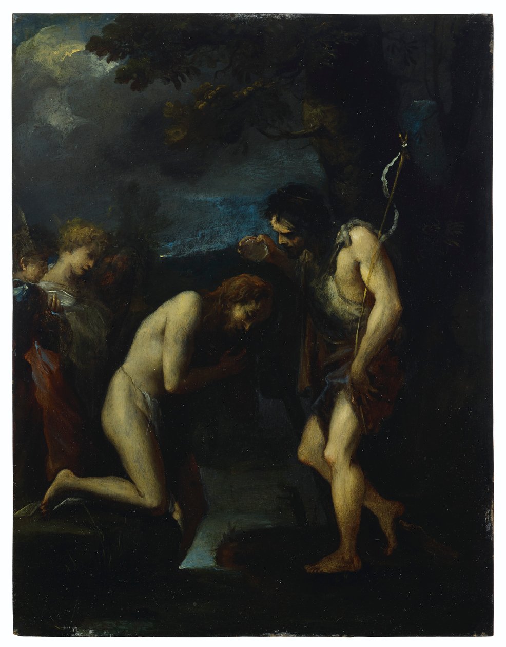 The Baptism of Christ by Unbekannter Künstler