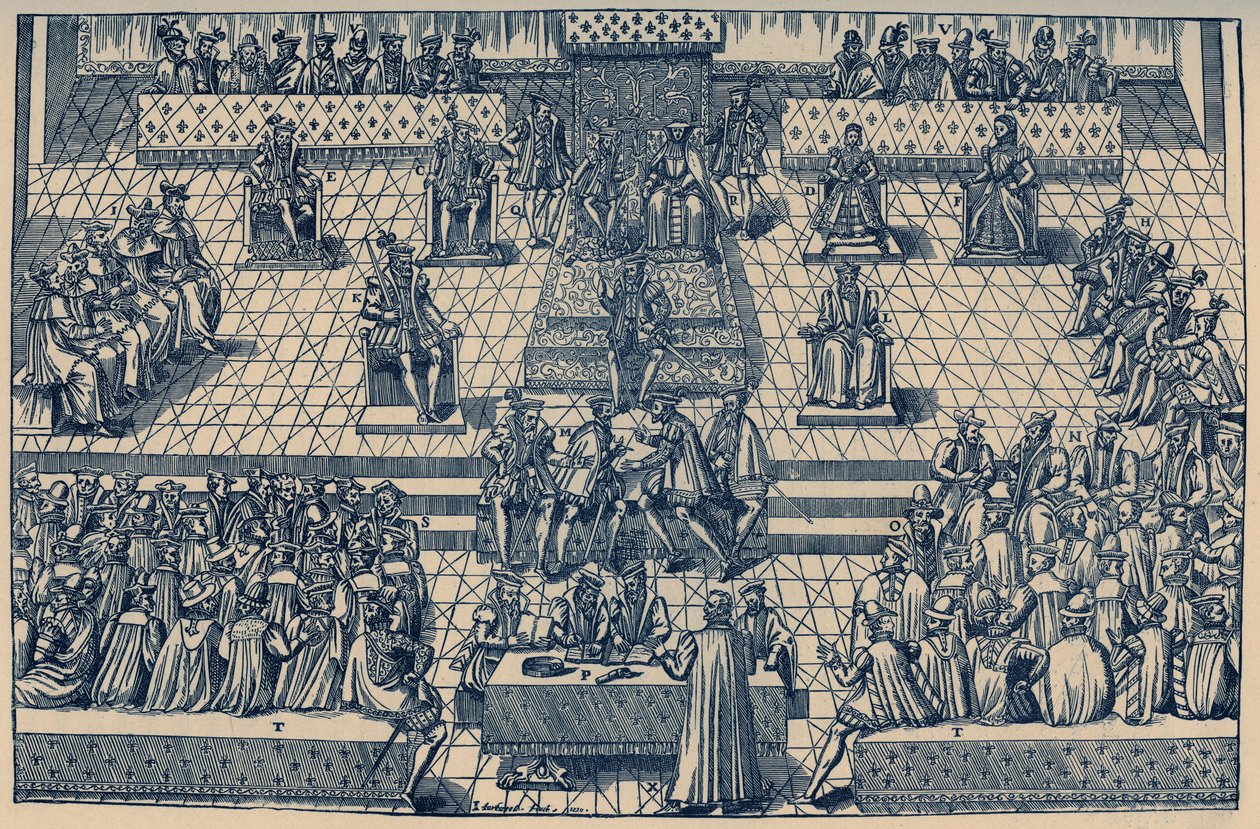 The Court of Orleans 1561 by Lancelot Volders