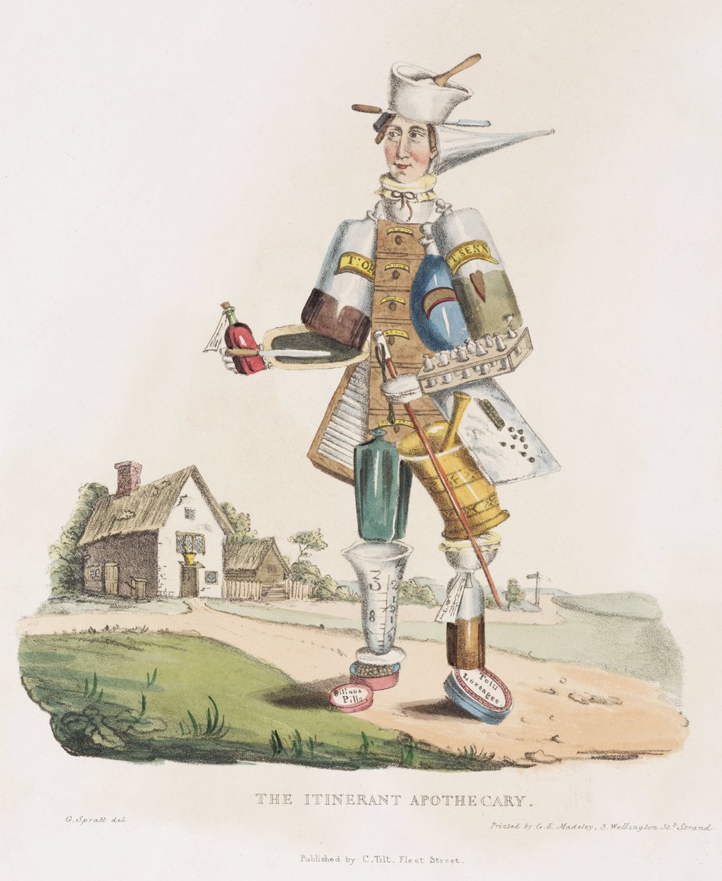 The Itinerant Apothocary by Unbekannt