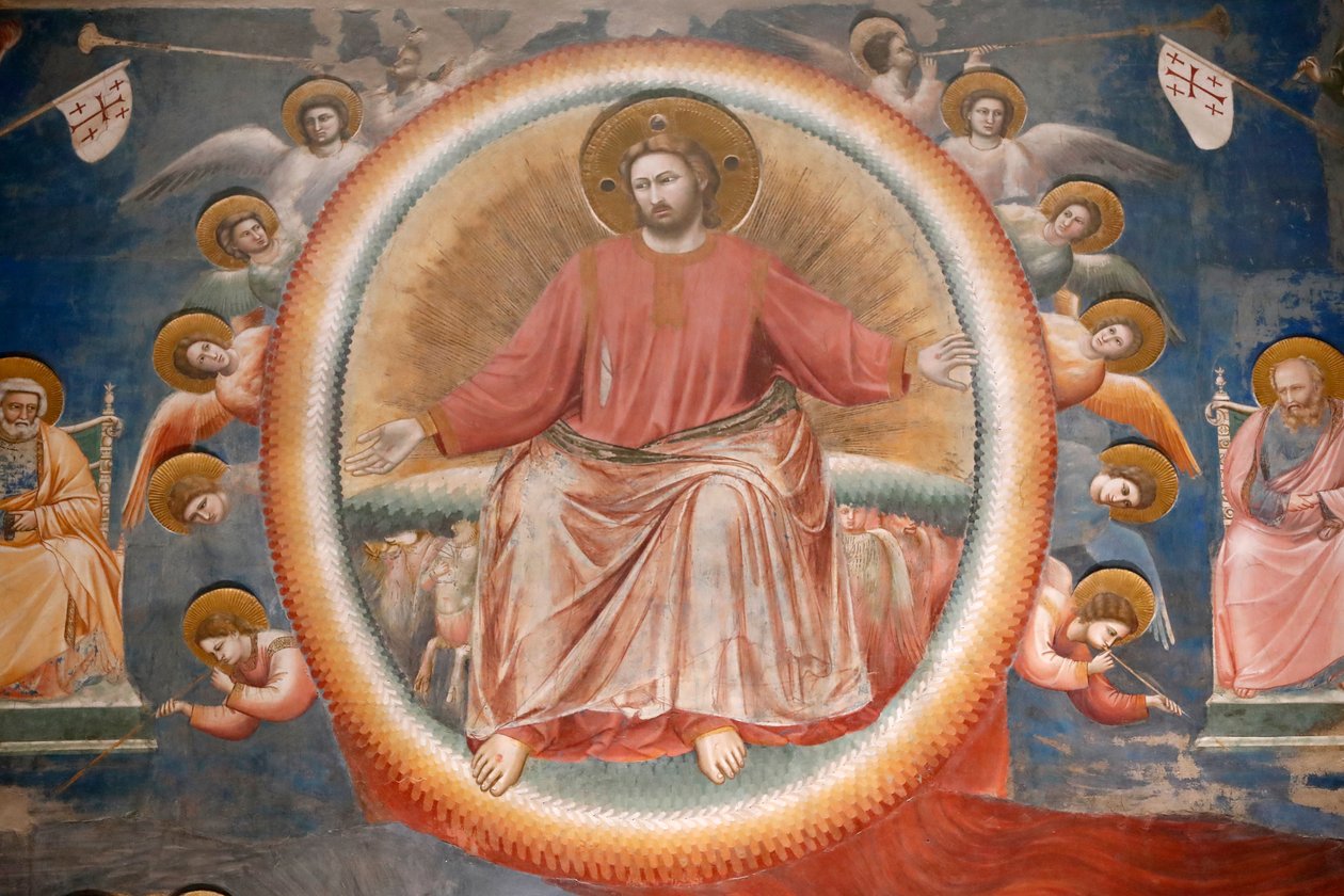 The Scrovegni Chapel. Fresco by Giotto by Unbekannter Künstler