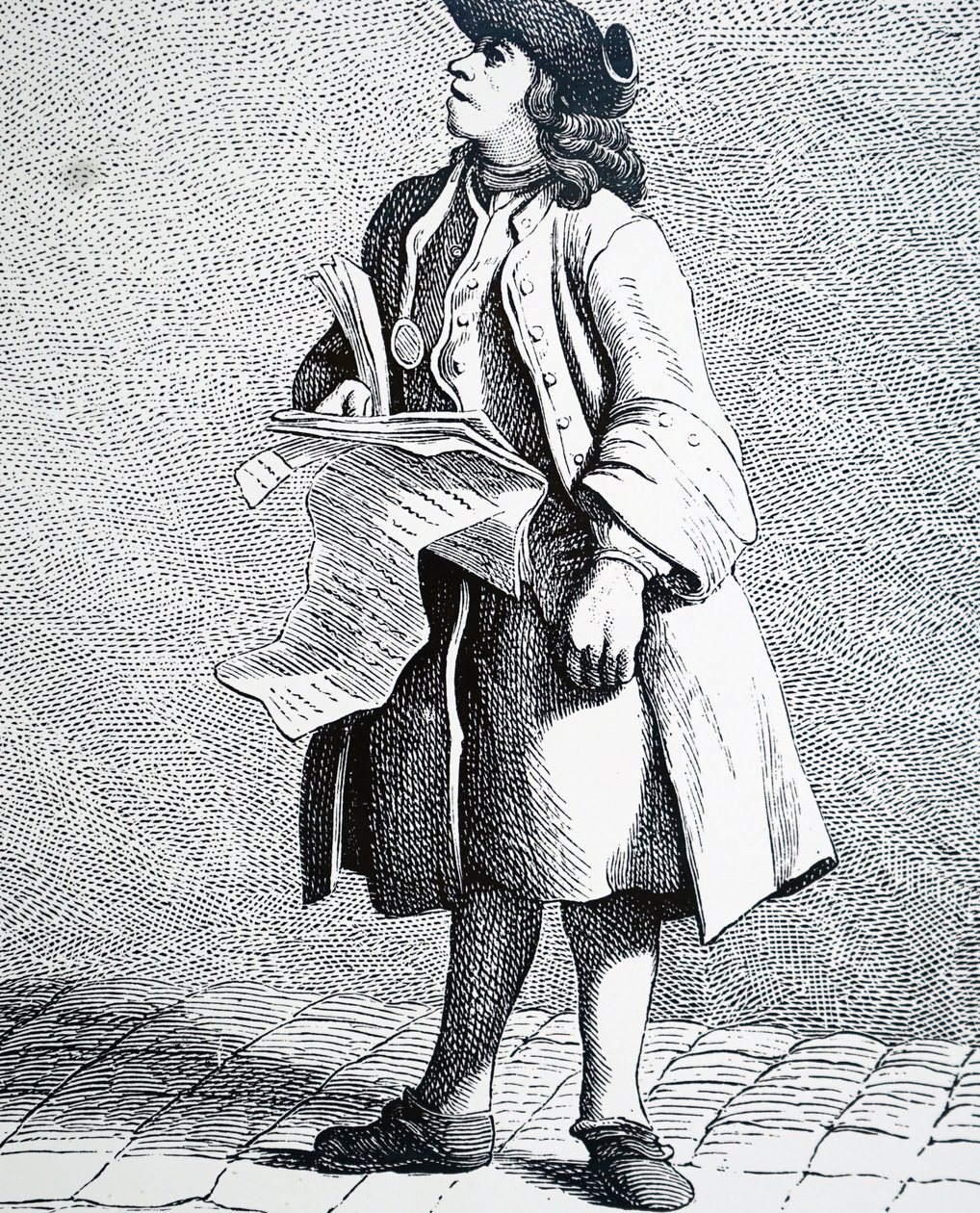 The announcement of the winning lottery numbers by Unbekannt