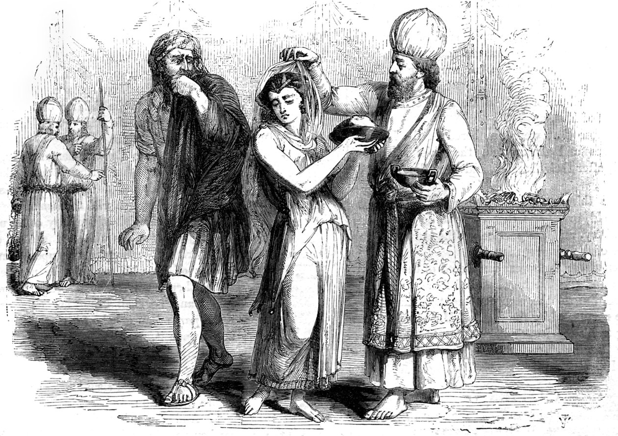 The Trial of Jealousy - Bible by Unbekannter Künstler