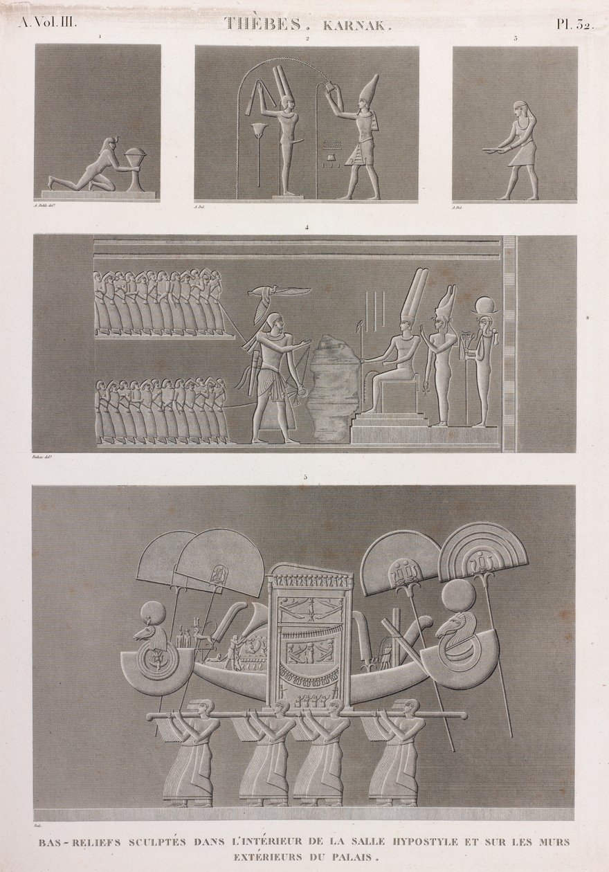 Thebes: Karnak by Unbekannt