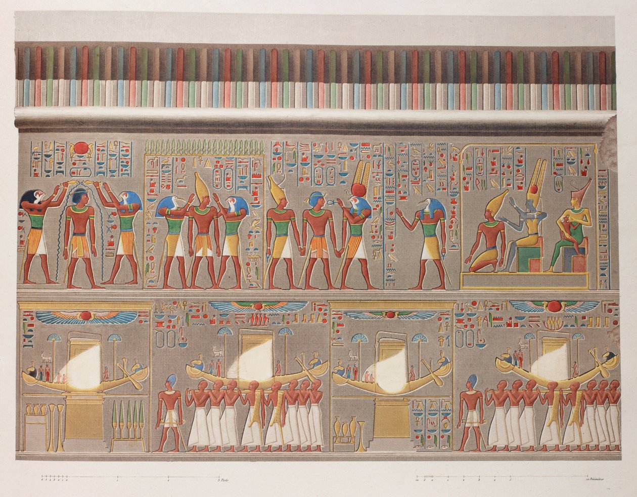 Thebes: Karnak (close up) by Unbekannt