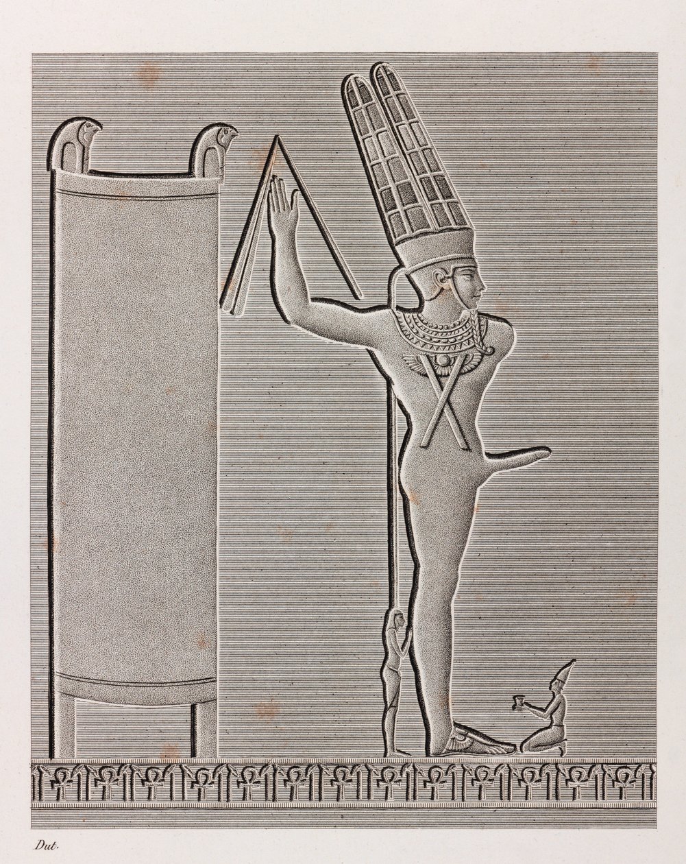 Thebes, Karnak (close up) by Unbekannt