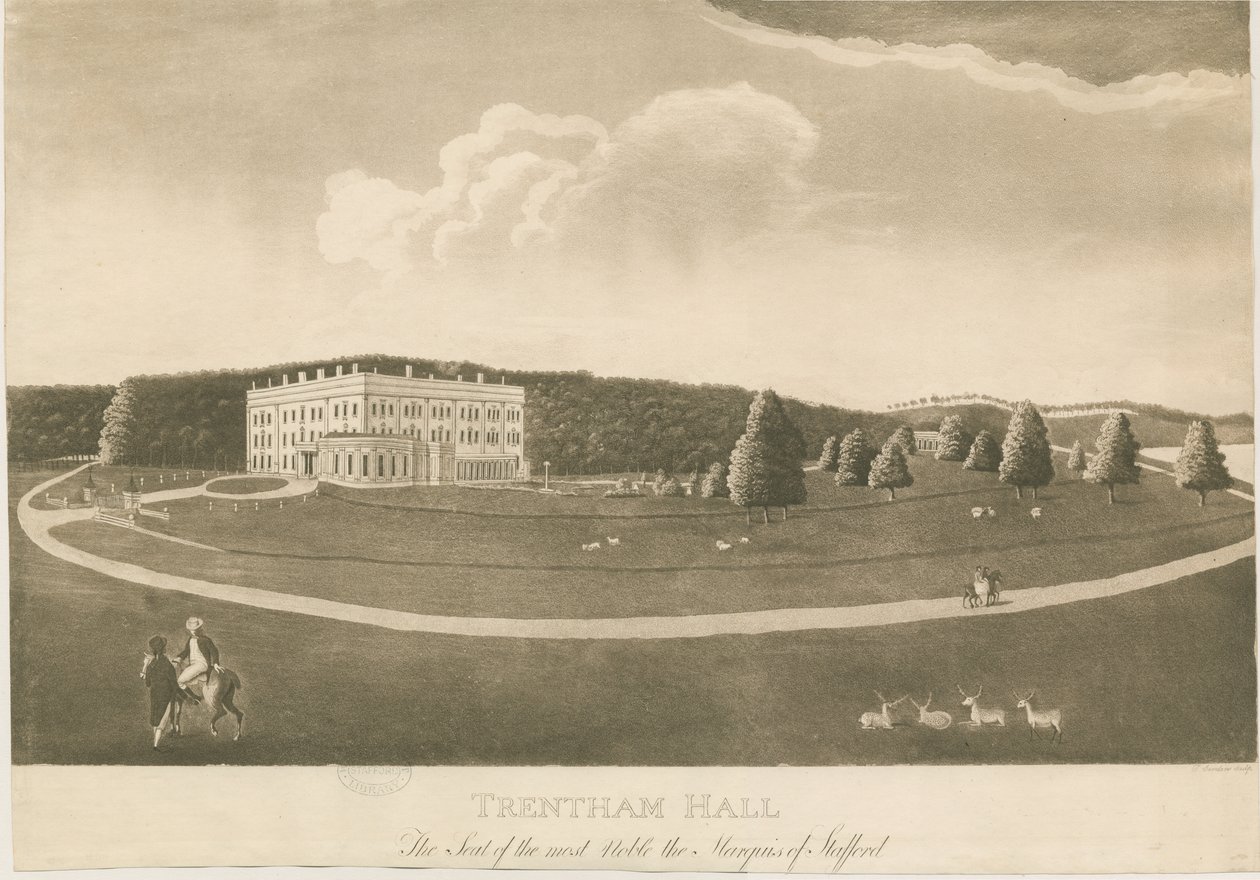Trentham Hall by Unbekannt