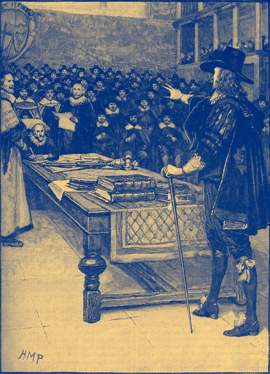 Trial of Charles I by Unbekannter Künstler
