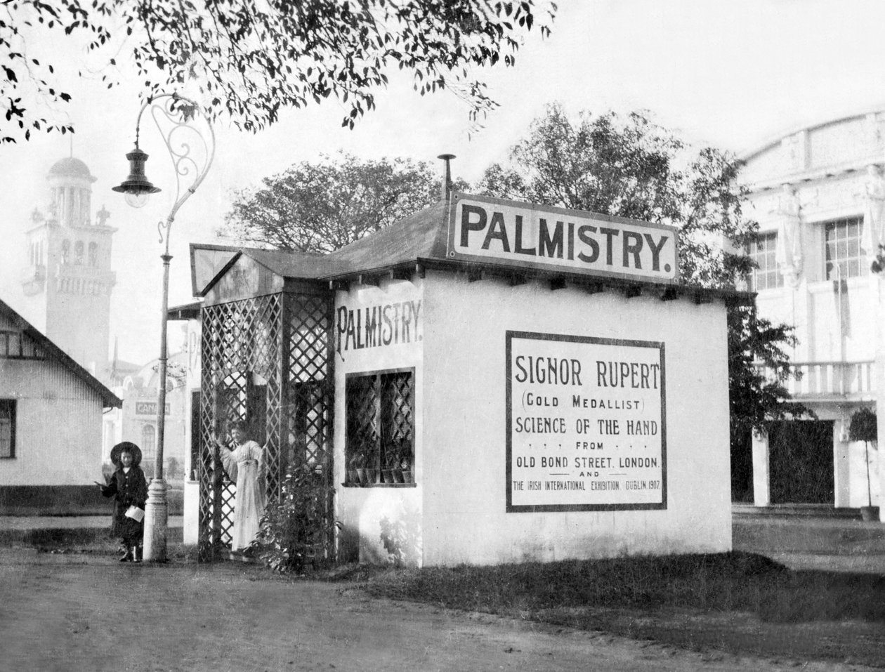 A Palmistry Shop by Unbekannt