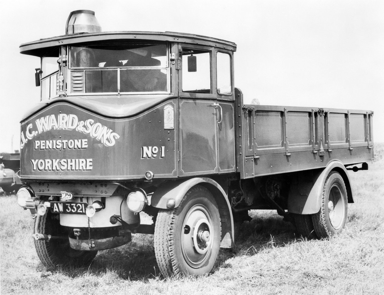 A Steam Wagon. c1930 by Unbekannt