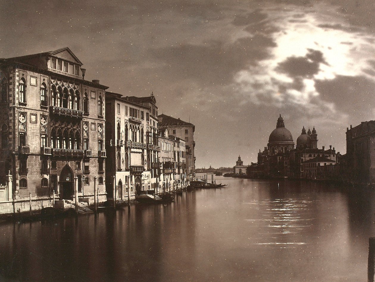 Venice by moonlight by Unbekannter Künstler