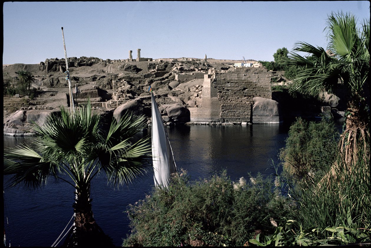 View of Elephantine Island by Unbekannt