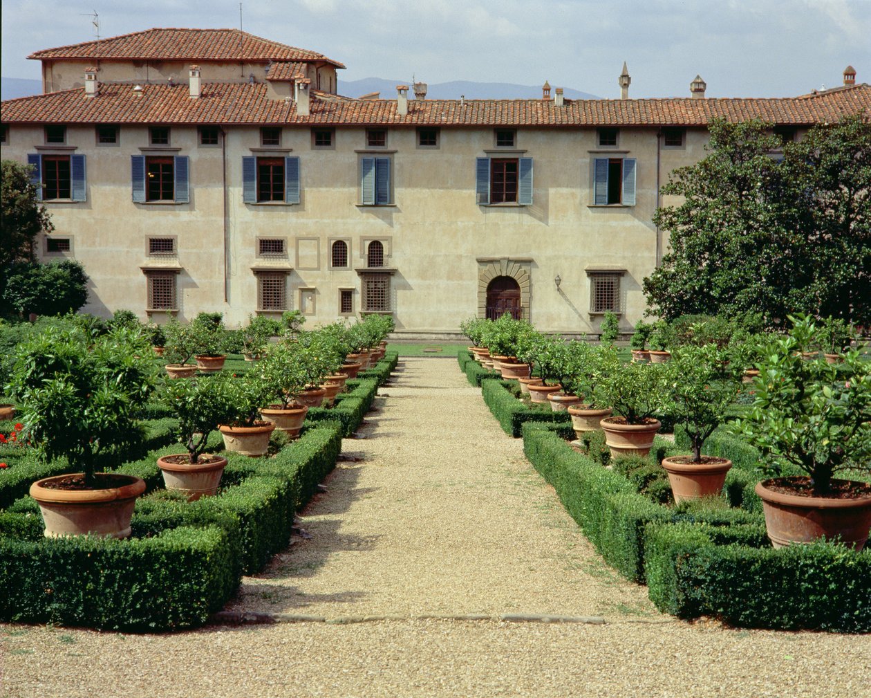View of the Facade by Unbekannt