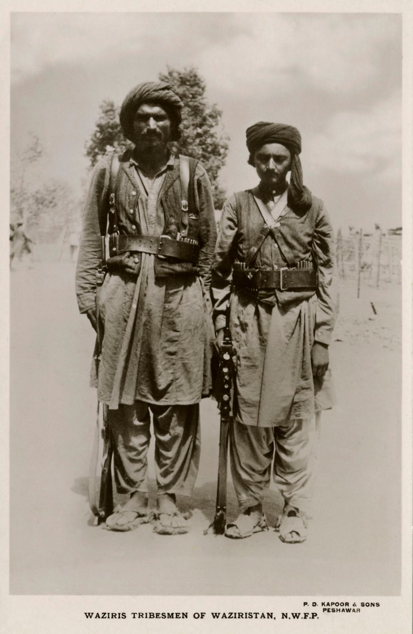 Waziris tribesmen of Waziristan, N.W.F.P. by Unbekannter Künstler