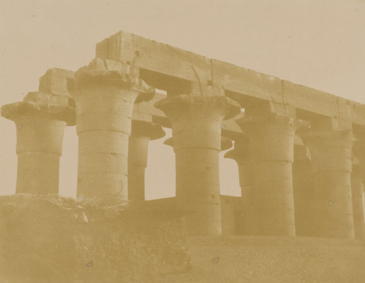 Colonnade, Luxor by Unidentified