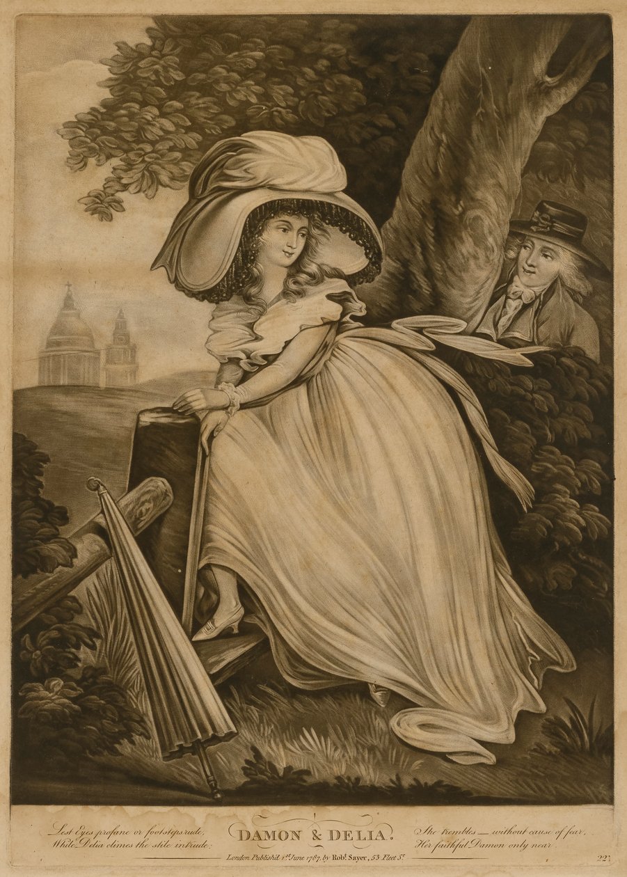 Damon and Delia by Unidentified