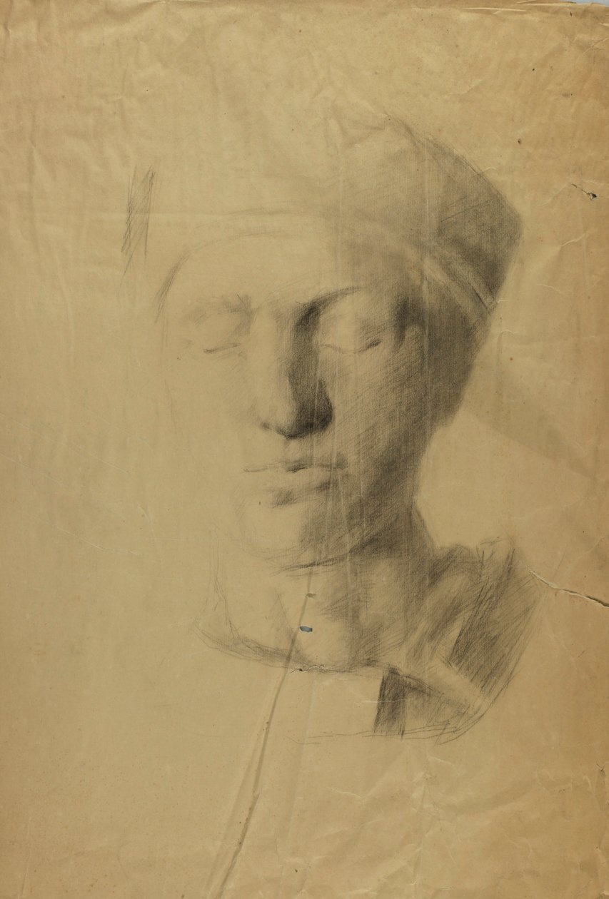 Head of a Man by Unidentified
