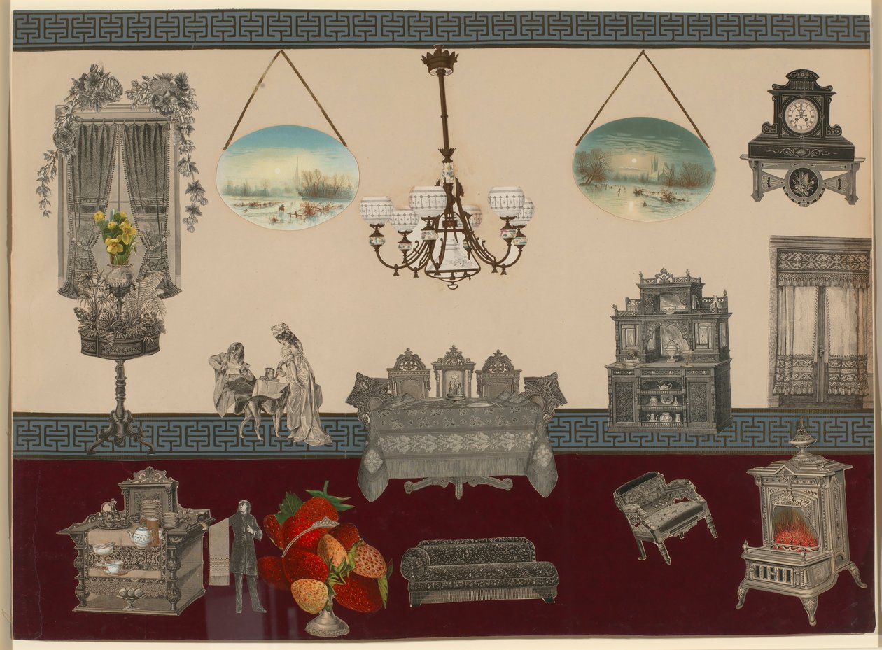 Untitled (Victorian Collage) by Unidentified