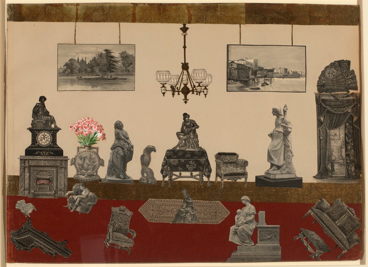 Untitled (Victorian Collage) by Unidentified