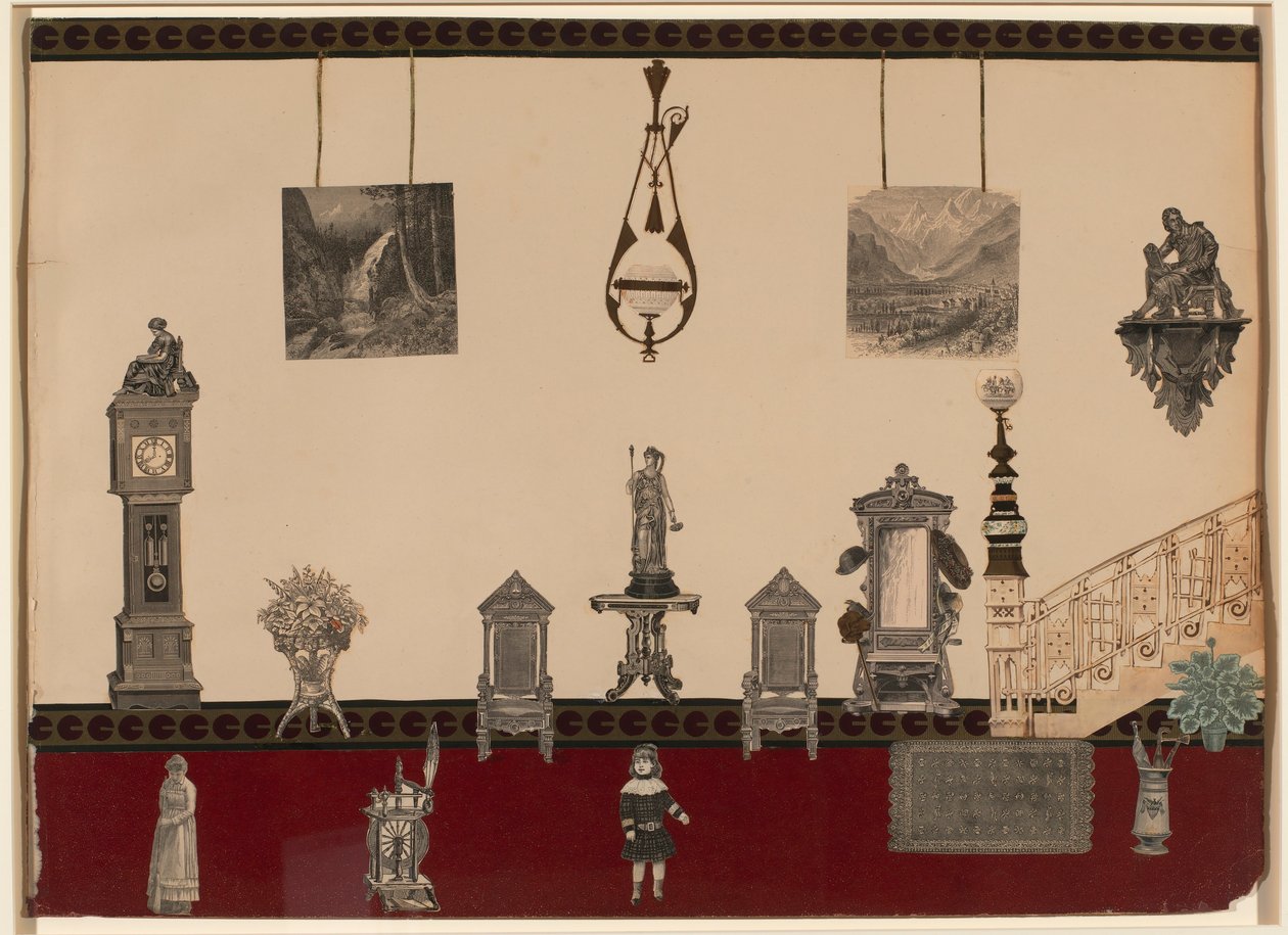 Untitled (Victorian Collage) by Unidentified