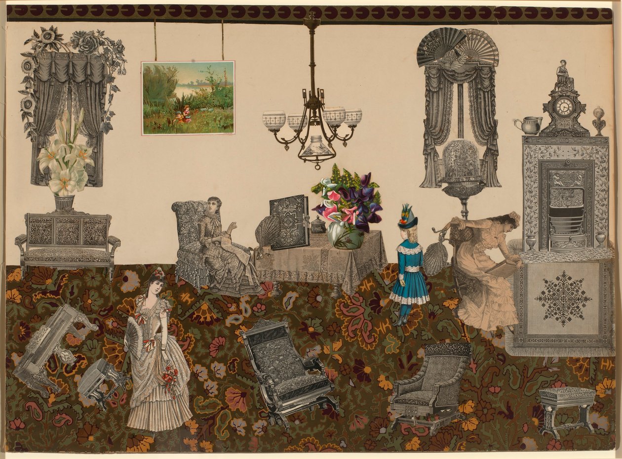 Untitled (Victorian Collage) by Unidentified