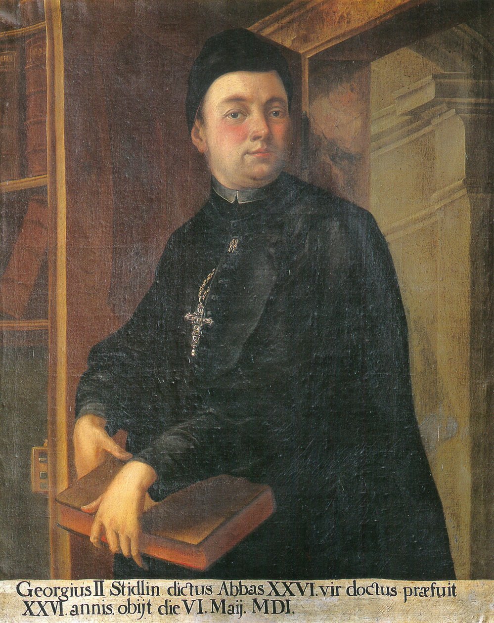 The 26th Abbot, Georg Stüdlin (Steudlin, Stidlin) by Unknown