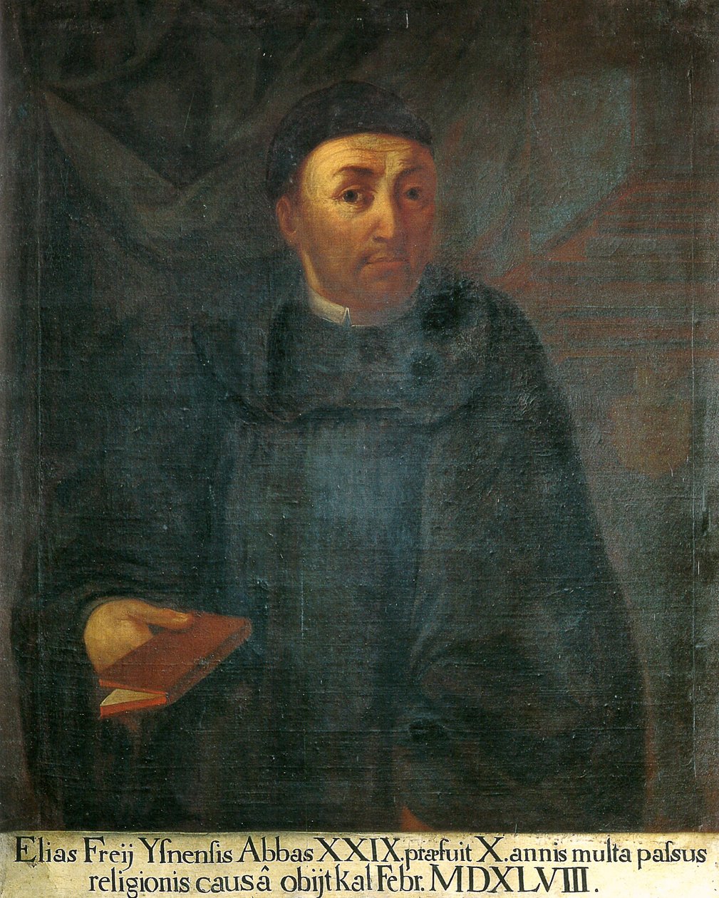 The 29th Abbot, Elias Frey by Unknown