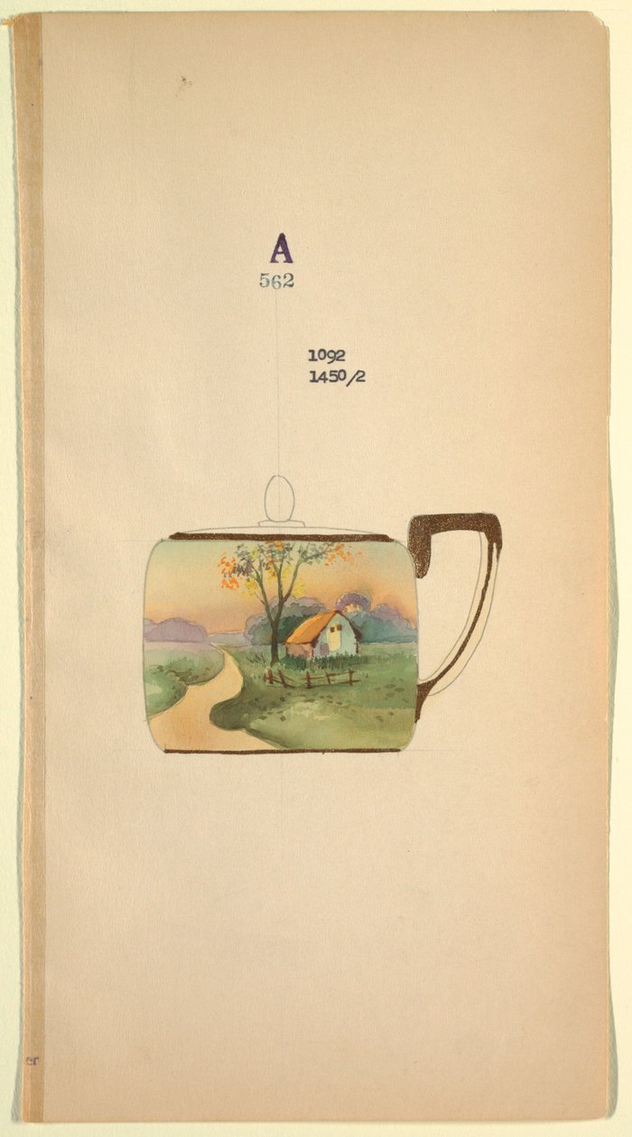 Design for a Teacup by Unknown